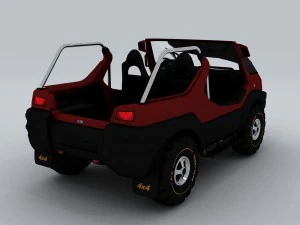 vehicle - supercar car 06 3D Model