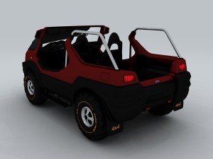 vehicle - supercar car 06 3D 模型