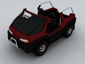 vehicle - supercar car 06 3D Model