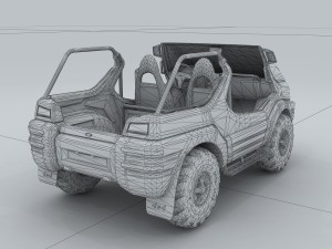 vehicle - supercar car 06 3D 模型