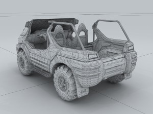 vehicle - supercar car 06 3D 模型