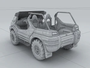 vehicle - supercar car 06 3D Model