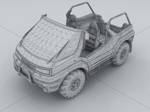 vehicle - supercar car 06 3D 模型