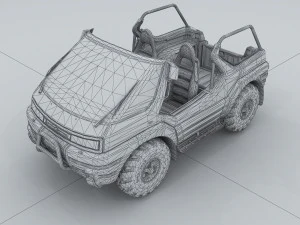 vehicle - supercar car 06 3D Model