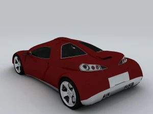 vehicle - supercar car 07 3D Model