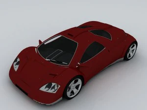 vehicle - supercar car 07 3D Model