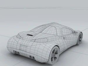 vehicle - supercar car 07 3D Model