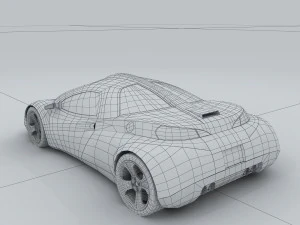 vehicle - supercar car 07 3D Model
