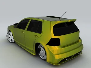 vehicle - supercar car 08 3D Model