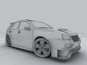 vehicle - supercar car 08 3D Model