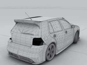 vehicle - supercar car 08 3D 모델