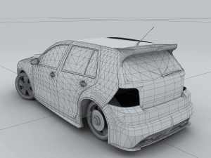 vehicle - supercar car 08 3D 모델