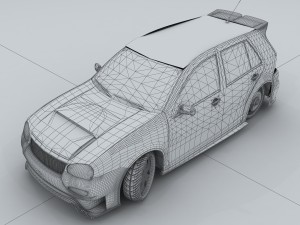 vehicle - supercar car 08 3D 모델