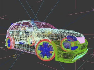 vehicle - supercar car 08 3D Model