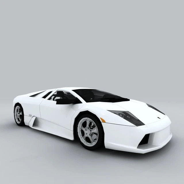 vehicle - supercar car 09 3D Model .c4d .max .obj .3ds .fbx .stl .blend 