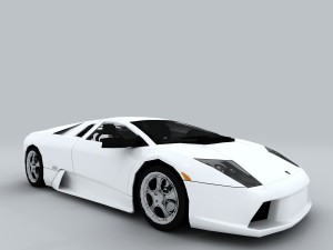 vehicle - supercar car 09 3D Model