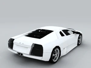 vehicle - supercar car 09 3D Model