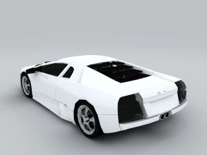 vehicle - supercar car 09 3D Model