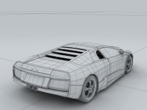 vehicle - supercar car 09 Model 3D