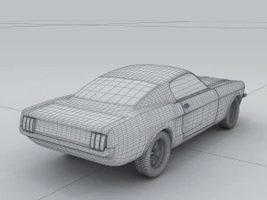 vehicle - supercar car 10 3D Model