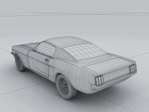 vehicle - supercar car 10 3D Model