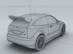 vehicle - supercar car 11 3D Model