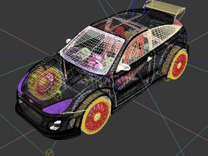 vehicle - supercar car 11 3D Model