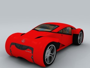 vehicle - supercar car 14 3D मॉडल
