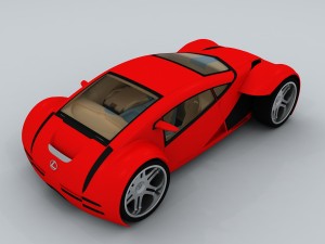 vehicle - supercar car 14 3D मॉडल