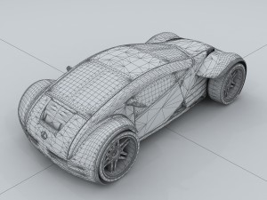 vehicle - supercar car 14 3D मॉडल