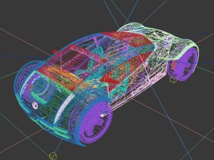 vehicle - supercar car 14 3D मॉडल