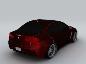vehicle - supercar car 15 3D Model