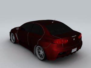 vehicle - supercar car 15 3D Модель