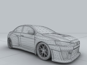 vehicle - supercar car 15 3D Модель
