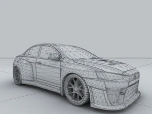 vehicle - supercar car 15 3D Model