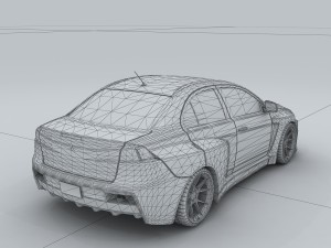 vehicle - supercar car 15 3D Модель