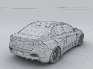 vehicle - supercar car 15 3D Model