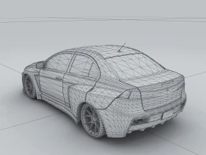 vehicle - supercar car 15 3D Model