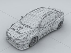 vehicle - supercar car 15 3D Модель