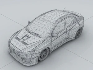 vehicle - supercar car 15 3D Model