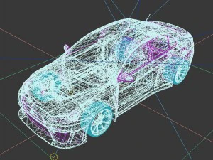 vehicle - supercar car 15 3D Model