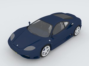vehicle - supercar car 16 3D-Modell