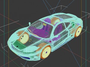 vehicle - supercar car 16 3D-Modell