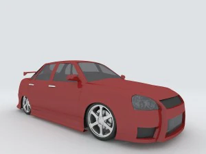 vehicle - supercar car 17 3D Model