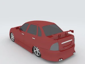 vehicle - supercar car 17 3D Model