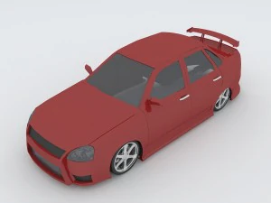 vehicle - supercar car 17 3D Model