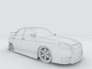 vehicle - supercar car 17 3D Model