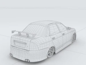 vehicle - supercar car 17 3D Model