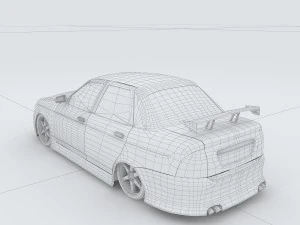 vehicle - supercar car 17 3D Model
