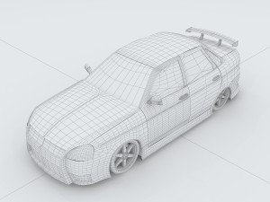 vehicle - supercar car 17 3Dモデル